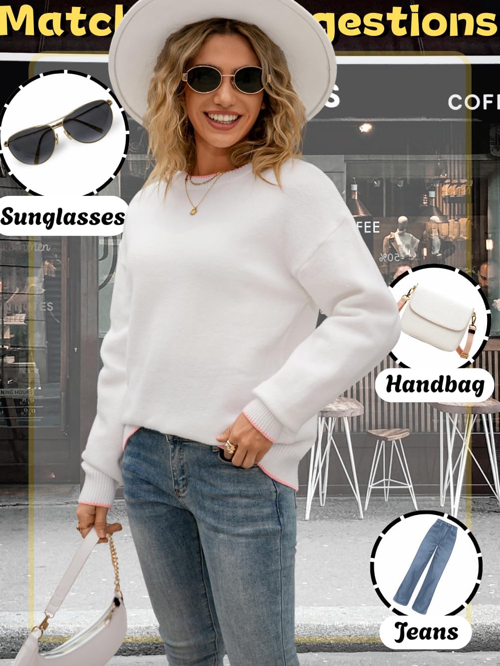 Kaei&Shi Bow Sweater,Open Back Oversized Sweaters for Women,Cute Thanksgiving Christmas Holiday Outfits