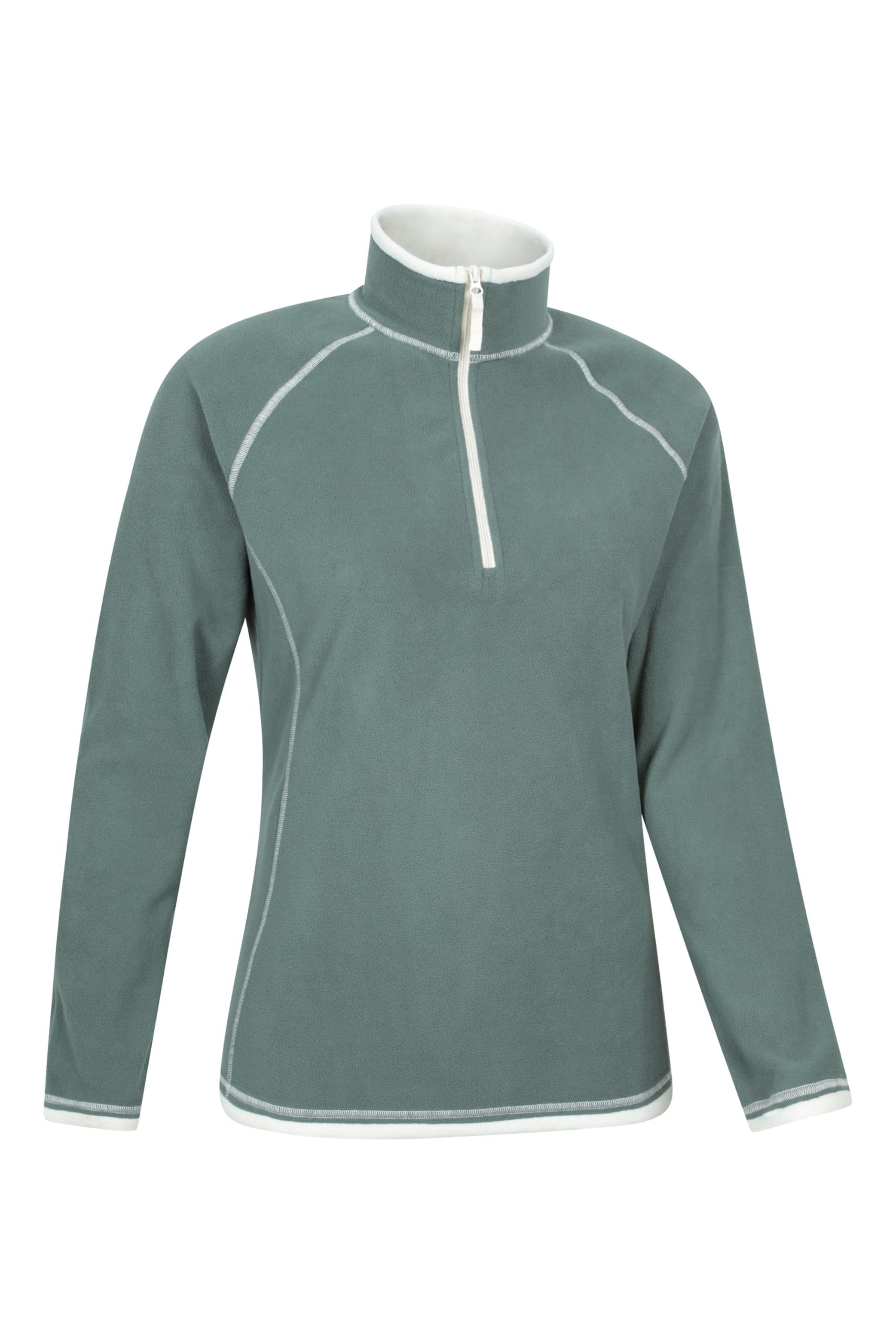 Mountain Warehouse Montana Womens Microfleece Breathable Ladies Sweater, Quick Drying Pullover, Warm Fleece Jacket, Half Zip - Anti-Pill, Lightweight, Purple, Medium — view 5