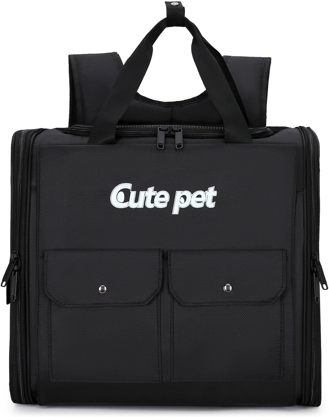 seoru 小型犬用 ベージュ キャリーバッグ スリング 電車移動 犬 韓国