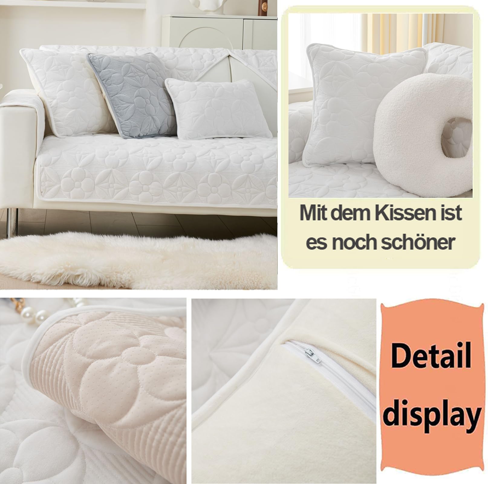 Sofa/Couch überzug/Sofabezug/überwurfdecke, Sofaschutz Decke