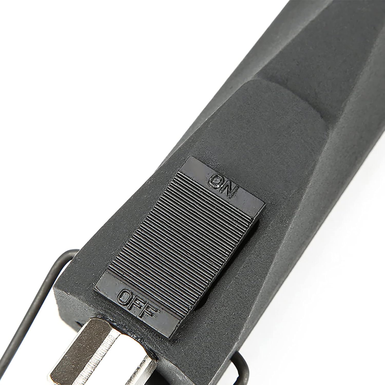 Pneumatic Air Powered File, Carbon Steel Pneumatic Air File, Includes 1 Flat Cut 1 Half Round 1 Round & 1 Triangular File