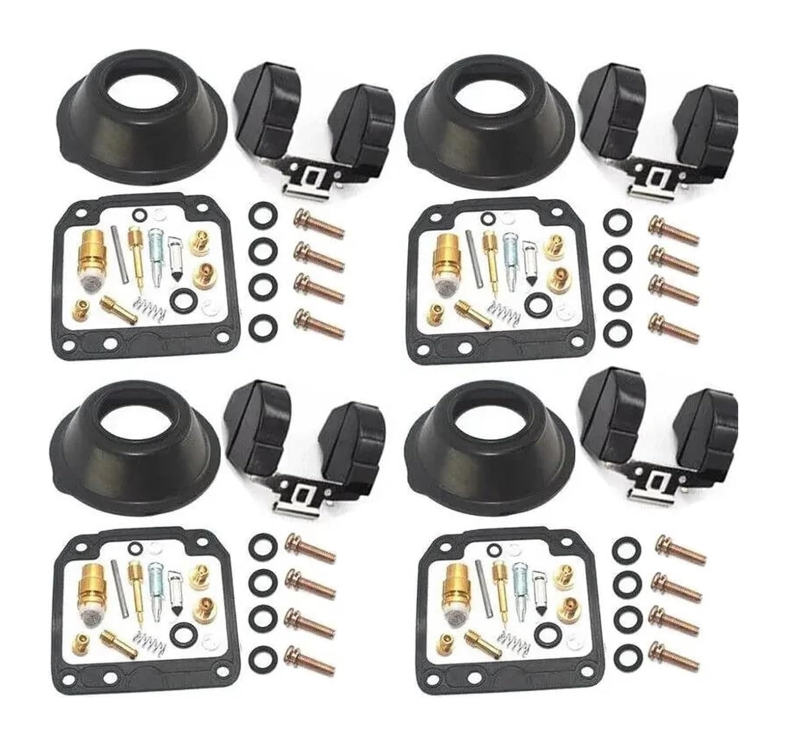 Carburador Moto Reemplazo Kit Para YAMAHA FZ600 YX600 Para RADIAN FZ YX 600 S/SC YX 600 W/WC Piezas De Reconstrucción Carburador Motocicleta Diafragma Kit Herramientas(Set 3)