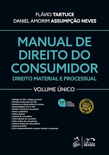 Manual de Direito do Consumidor - Volume Único: Direito Material e Processual - Volume único