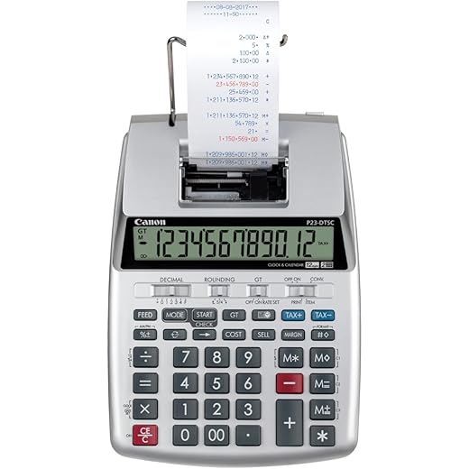 Canon P23-DTSC II Calculator