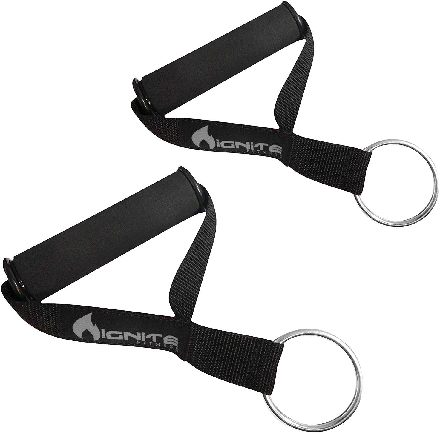 Ignite Fitness Exercise Handles (Gray)