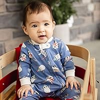 Vista 216 de Burt's Bees Baby - Pijama de una pieza para bebé, mameluco para dormir y jugar, algodón 100% orgánico, cremallera frontal Guitarra acústica.