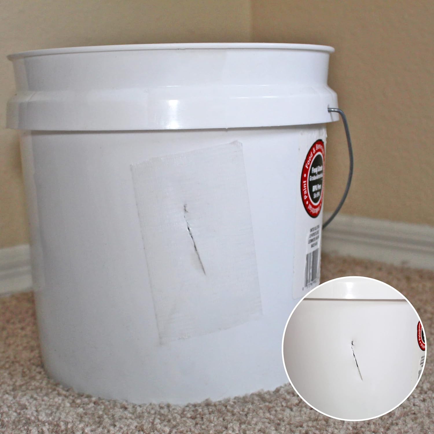 WOD DTTR6 Translucent Duct Tape, 4 inch x 30 yds. All-Purpose. Easy to Remove Tape for Discreet Repairs and Mounting. Residential, Commercial and Industrial Uses. For Greenhouse Repairs