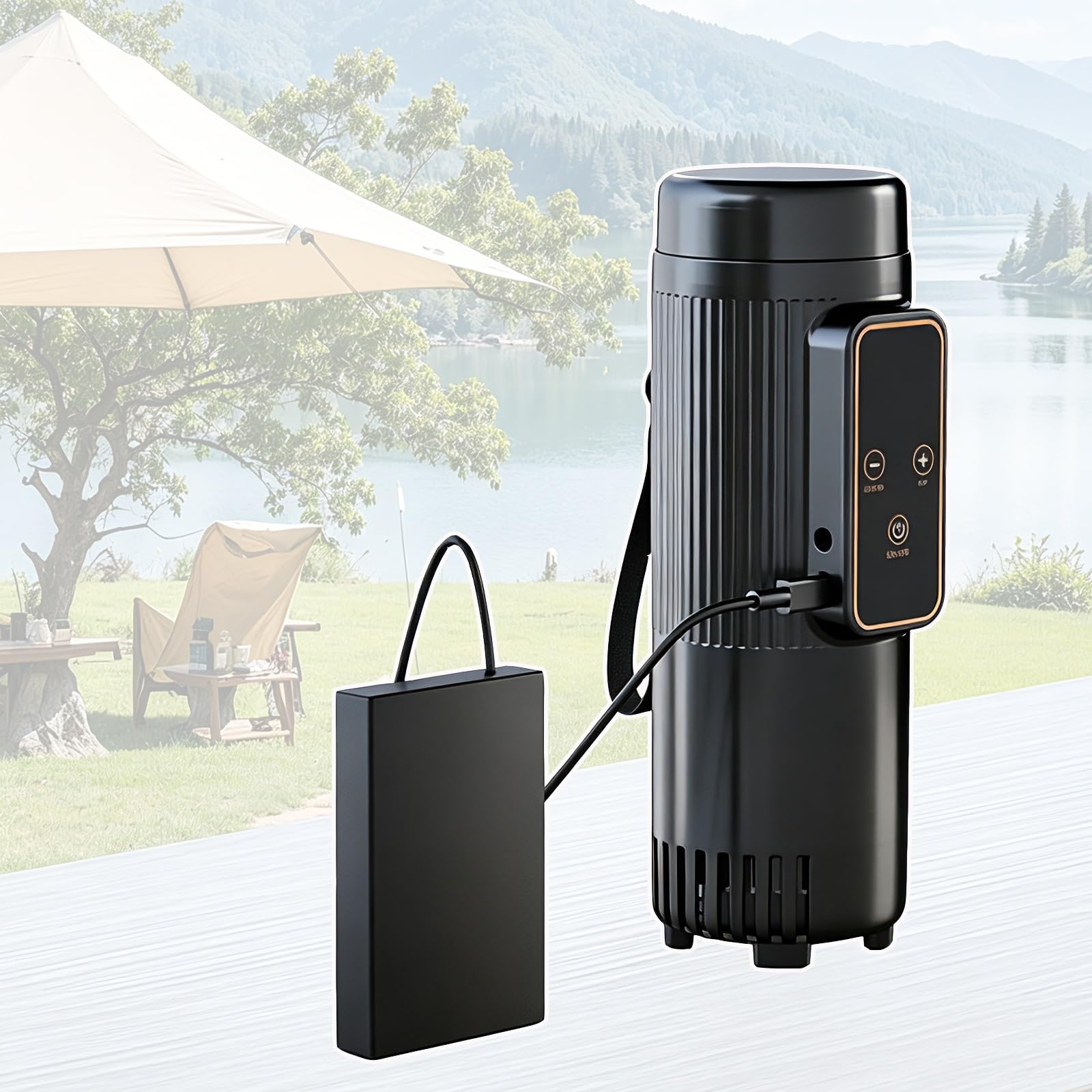 Mini frigorifero, custodia da viaggio portatile | Controllo di precisione 0-18℃, batteria a lunga durata, funzionamento silenzioso for insulina, peptidi