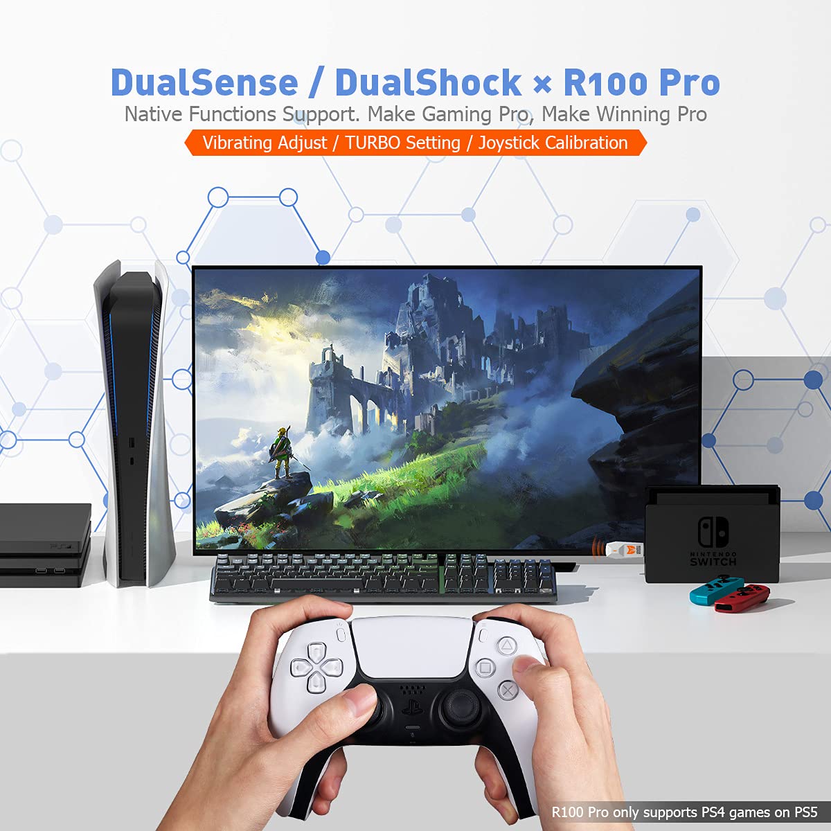 Controller Adapters, BIGBIG WON Wireless Bluetooth Controller Adapter