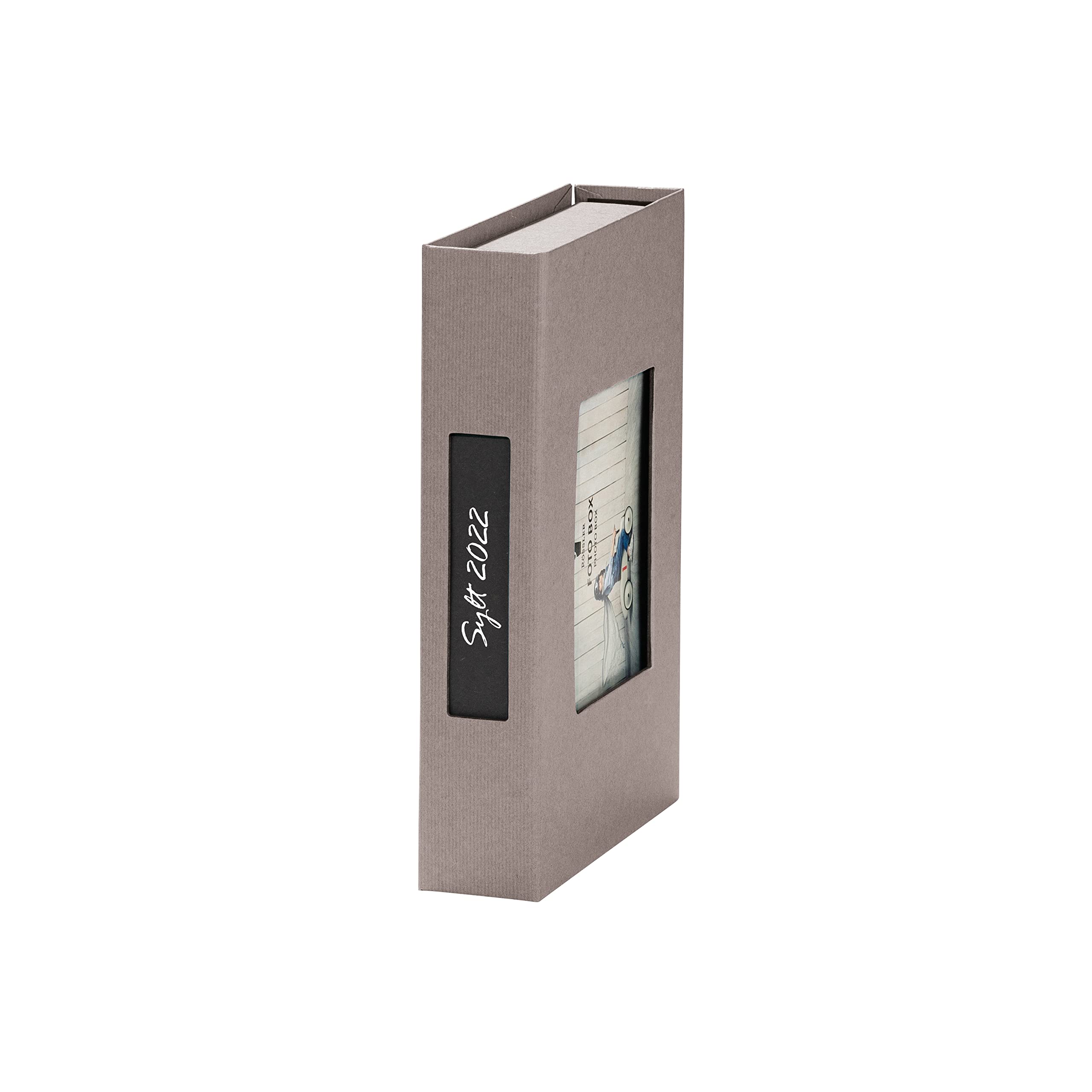 Rössler Scatola per foto con supporto 13 x 18 cm Taupe 203 x 45 x 147 mm