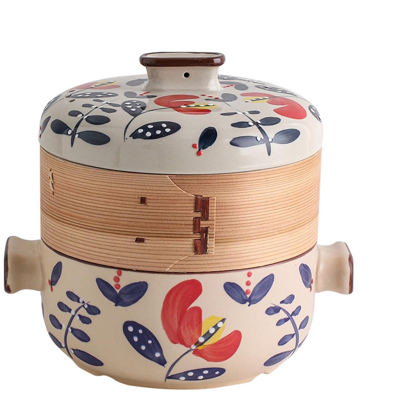 ceramiczny garnek, Odporny Na Wysoką Temperaturę Gulasz I Garnek Do Gotowania Parze, Wielofunkcyjne Naczynia W Kuchni Domowej