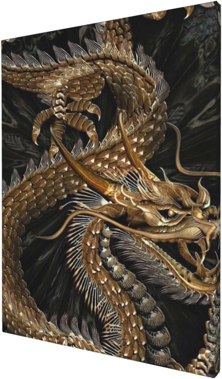 昇龍 金龍 龍の壁飾り