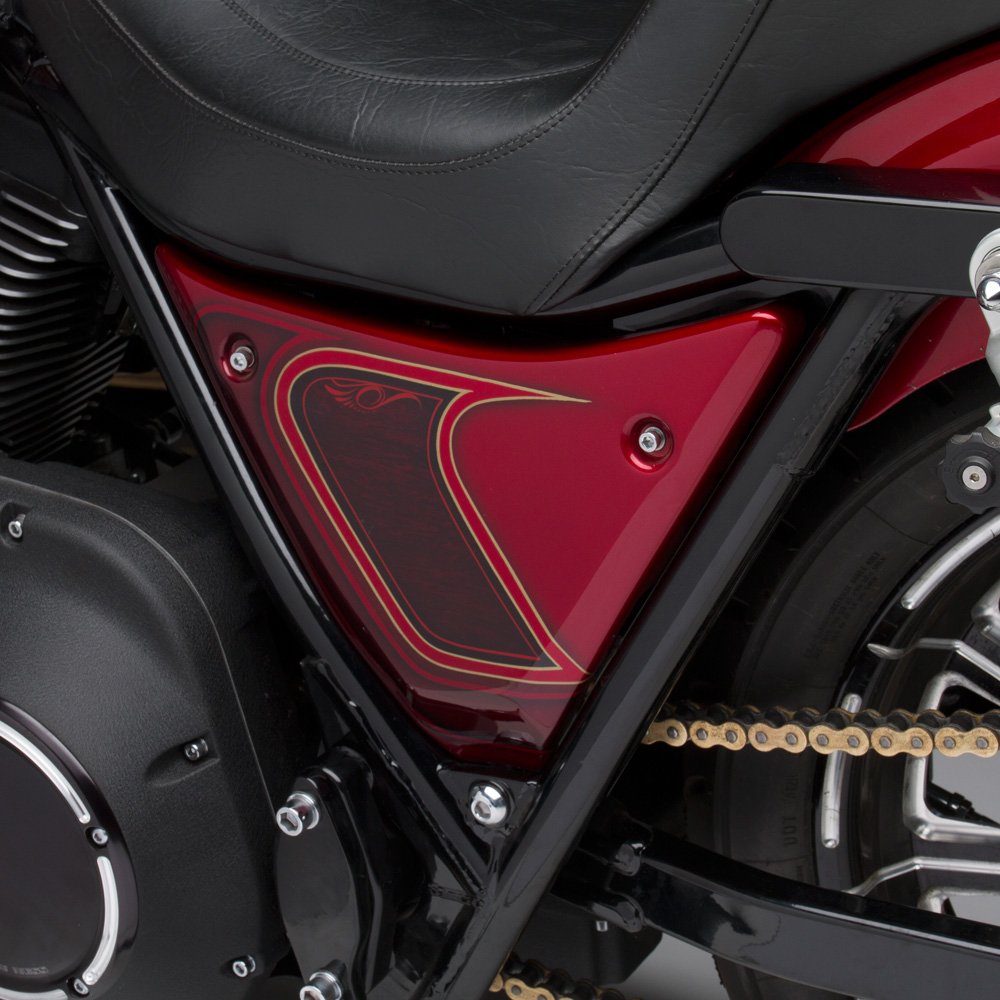 ハーレーFXRネスカウル&サイドカバー&フロントフェンダーセット Amazon.com: Arlen Ness FXR Side Covers, Plain 03-600 by Arlen Ness
