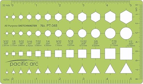 Vista 61 de Pacific Arc Guía profesional de plantillas de planos de casa, con puertas, electrodomésticos, accesorios de plomería