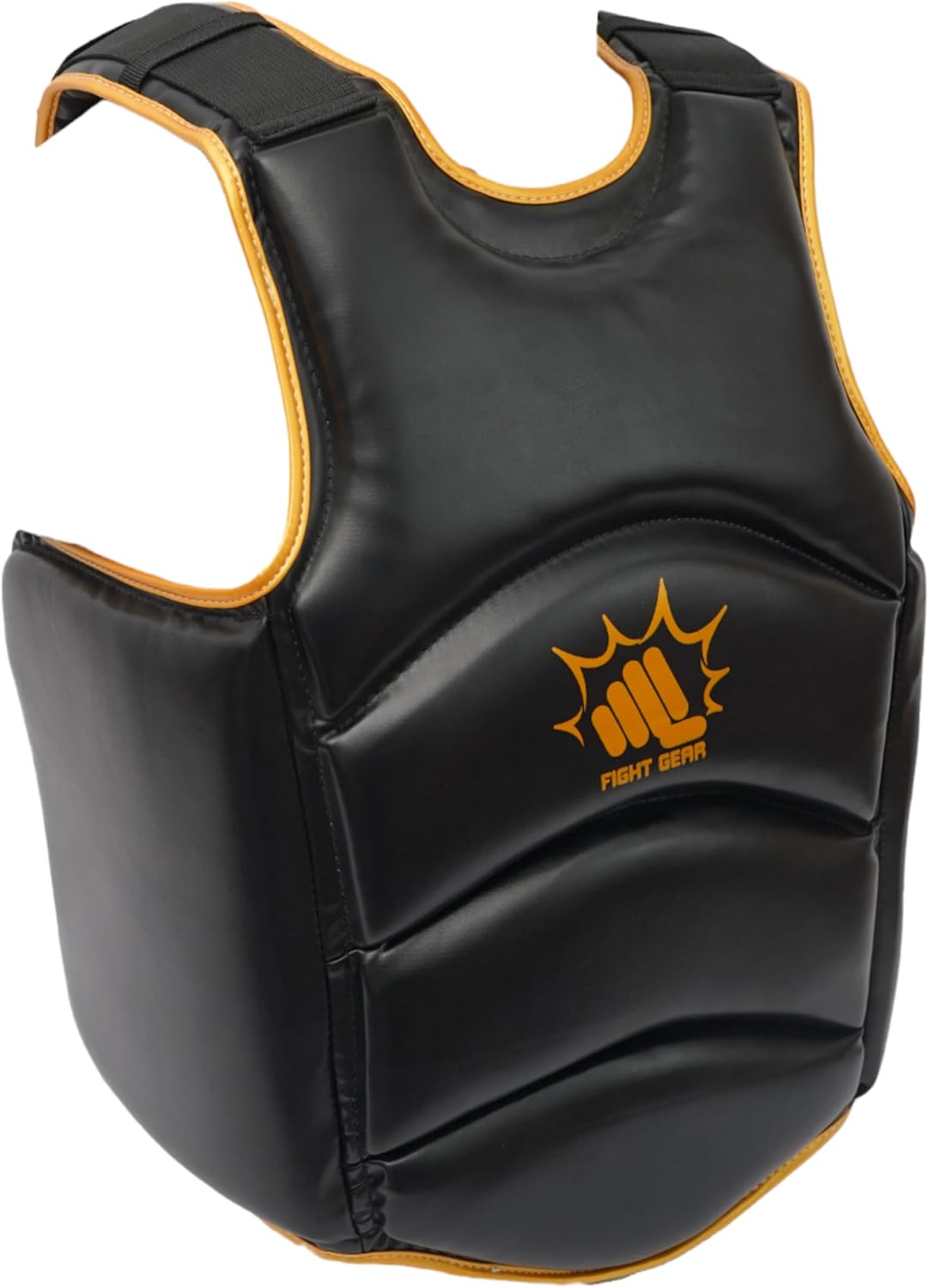 Leather Kids Chest Guard for Men & Women Olympic Style Taekwondo Boxing Kickboxing MMA Muay Thai Adjustable Shield Chest, Belly, Ribs Protector