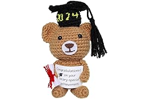 Handmade 2024 Graduation Gift Graduation Bear 2024, Thoughtful Gift for College Graduates