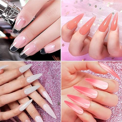 Miniatura 2 de 3 piezas de pegamento de uñas para uñas a presión, sin necesidad de lámpara UV, pegamento de uñas súper fuerte, gel de secado rápido de larga