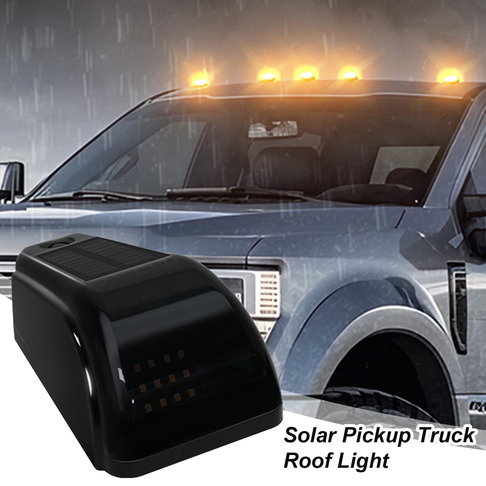 LKW-Kabinen-, 20 cm, LED-Dachmarkierungslampen, Mehrzweck-Akku-Beleuchtung, energiesparende Dachbeleuchtung für LKW, Outdoor-Aktivitäten, Nachtfahrten, Sichtbarkeit, dauerhafte Nutzung
