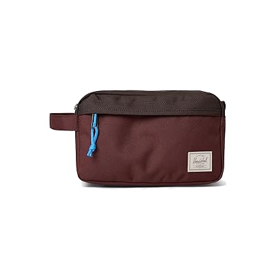 Herschel Supply Co. Chapter Travel Kit Travel Pouch Bitter Chocolate/Dark Roast, Synthetic