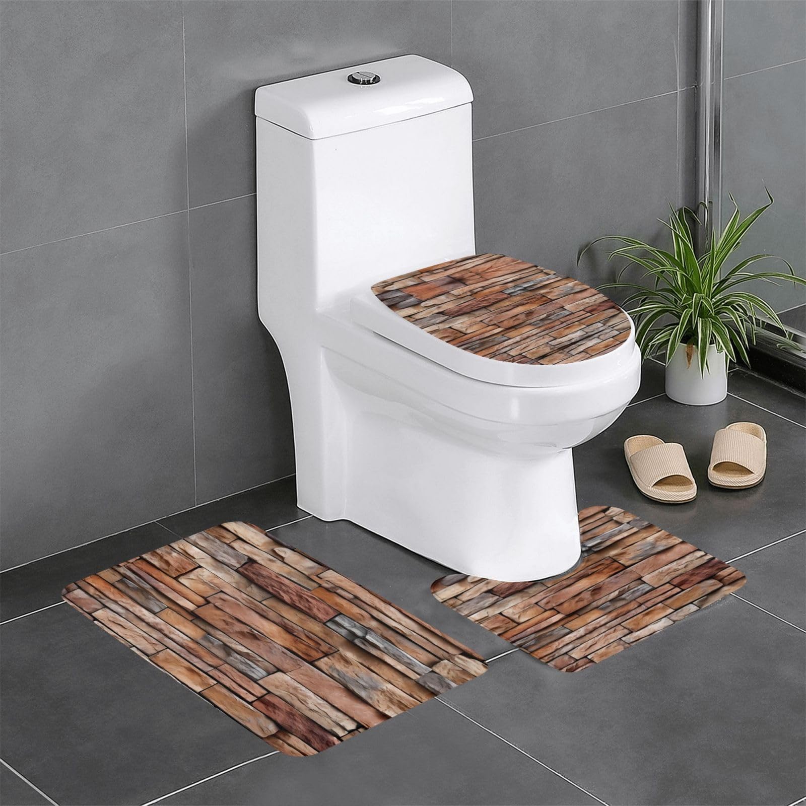 Tapis de salle de bain sécurisé WHJDPP pour éviter les glissades sur carrelage