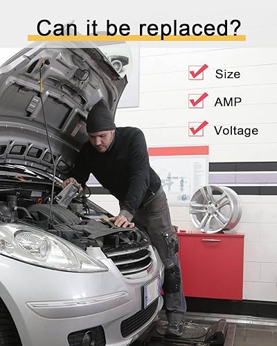 Miniatura 6 de Riseuvo - 20 piezas de fusibles de coche estándar de 20A - Fusibles automotrices de 20 AMP (ATOAPRATS), fusible de hoja de 32V (1224V) para