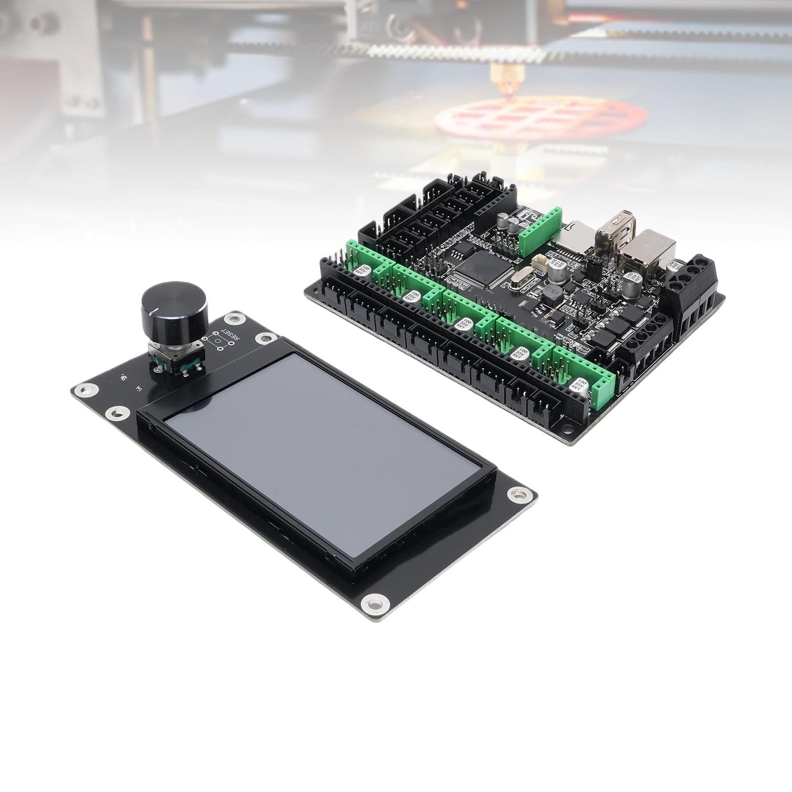 Pongnas 3D-Drucker Steuerplatine mit 3,5 Zoll Farbe für Ender-3 Ender- V2