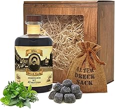 Gift Box Alter Dreck Sack Men's Liqueur with 42 Herbs 0.5 L Herbal Liqueur Herbal Brandy 32% Vol. Men's Gift