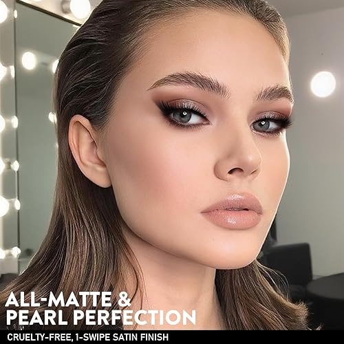 Miniatura 4 de Paleta de sombras de ojos de 30 colores, mate de alto pigmento + brillo superbrillante, sombra de ojos impermeable de larga duración, paleta de