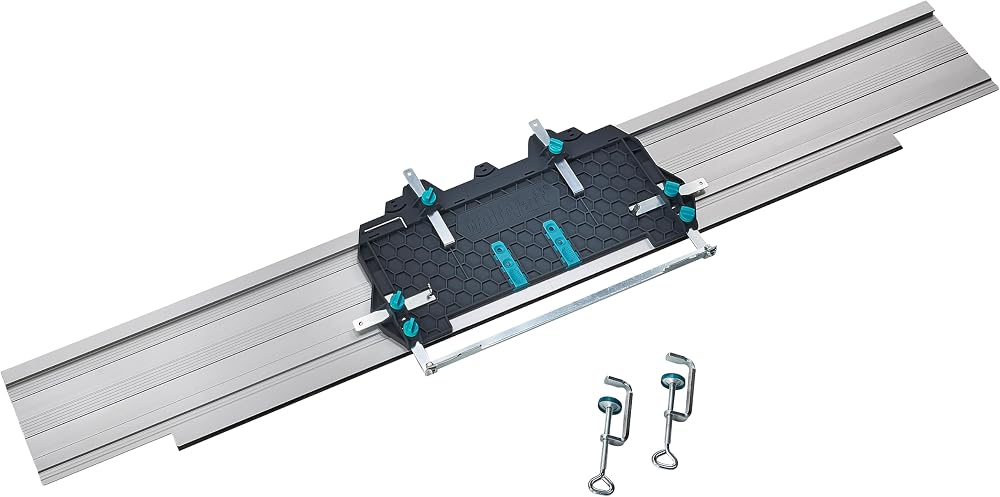 Wolfcraft 6913000 FKS 145 Rail de Guidage pour Scie Circulaire, 1450 mm