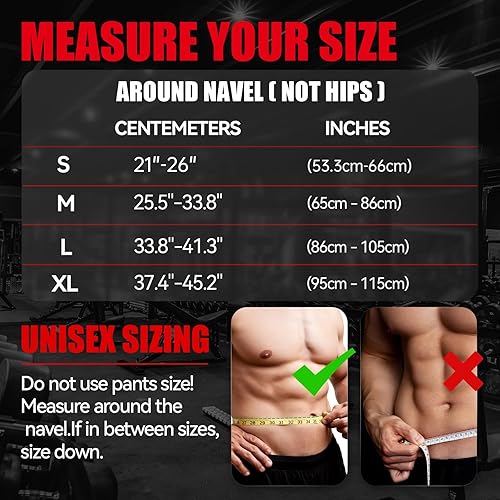 Miniatura 2 de Jaffick Cinturón de elevación de palanca Power de 0.394 pulgadas (0.394 in) de cuero genuino extremadamente resistente, soporte de espalda baja para