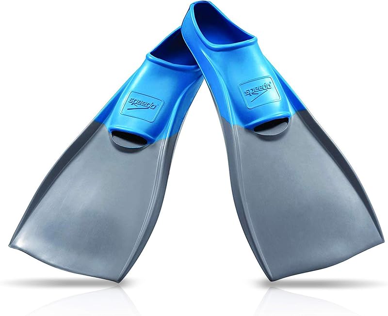 Unisex-Adult Swim Training Fins Rubber Long Blade
