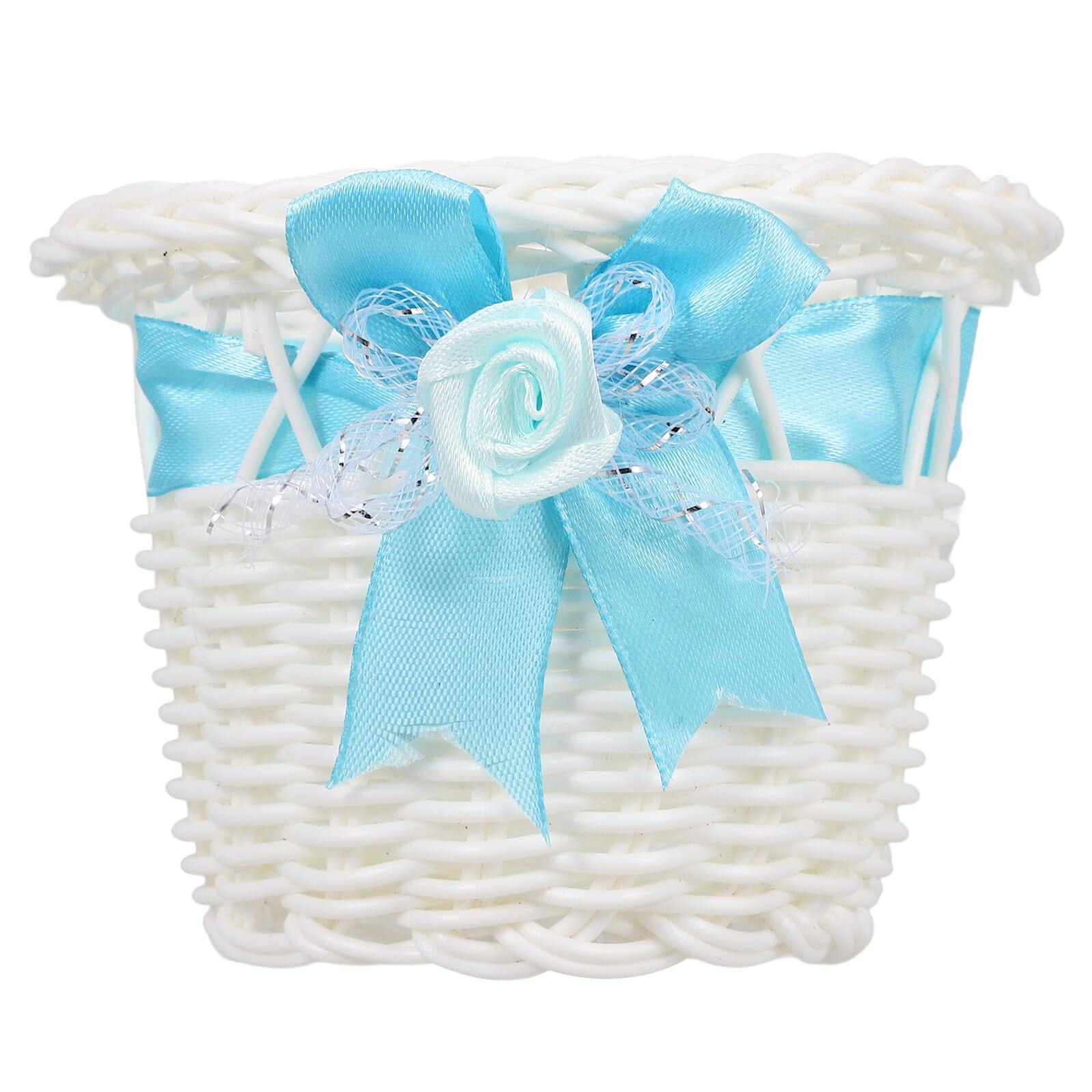 Petit panier tressé bleu CHILDWEET pour rangement