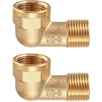 Brass Angle 90  1/2 Inch Female Thread / Male Thread for Drinking