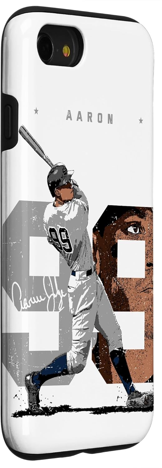Aaron Judge Number Portrait Baj New York MLBPA Case for iPhone SE (2020) / 7 / 8