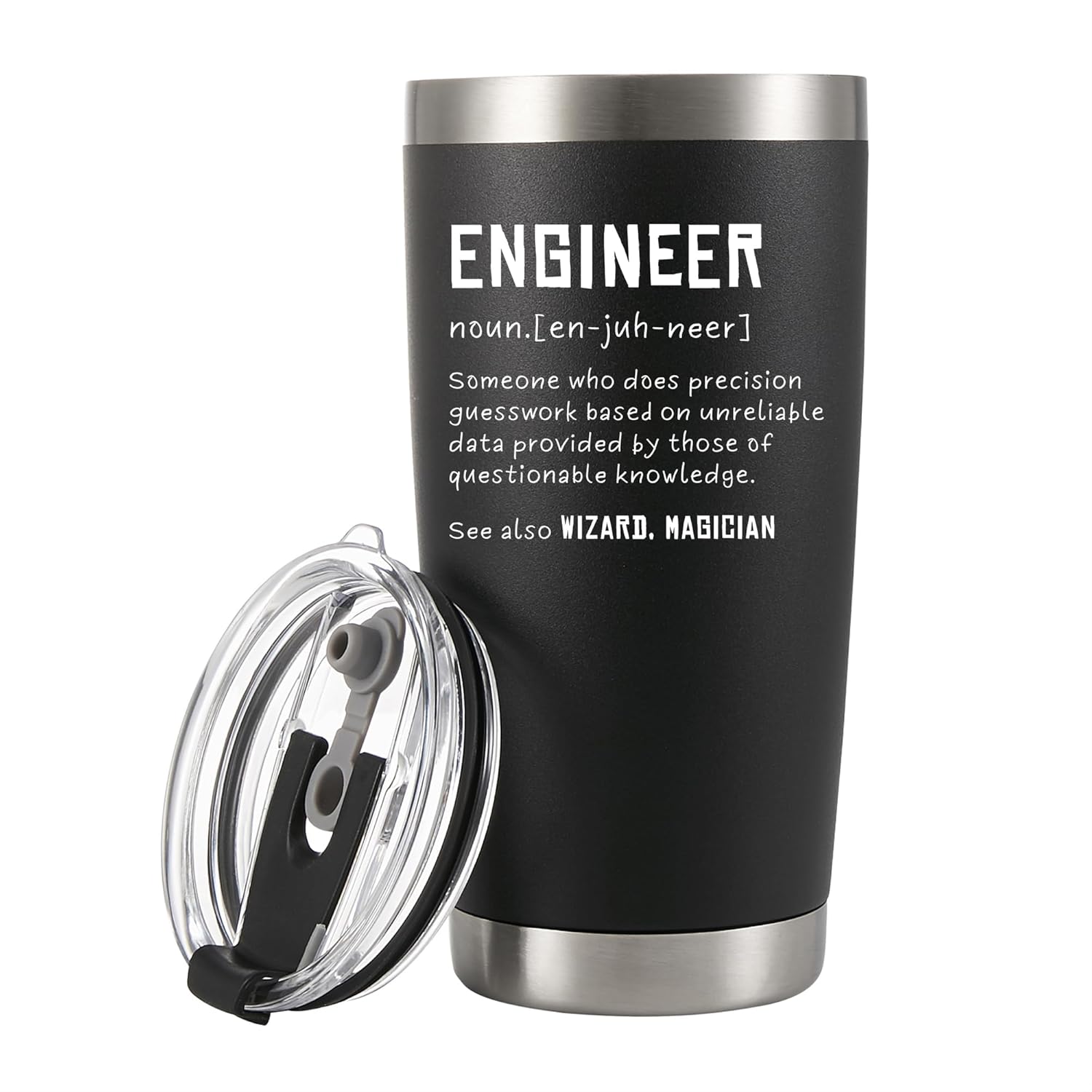Panvola Engineer Definition Funny Drinkware For Engineer Student And New Licensed Passer Vacuum Insulated Tumbler Stainless Steel With