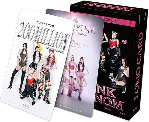 Miniatura 2 de KPOPBTS Born Pink Photocards Nuevo Álbum 165 PCS/3 Paquetes Tarjetas Lomo Regalo para Niños y Niñas Blink