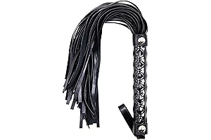Equestrian Dominance Unleashed: 18.5" Black Riding Whip