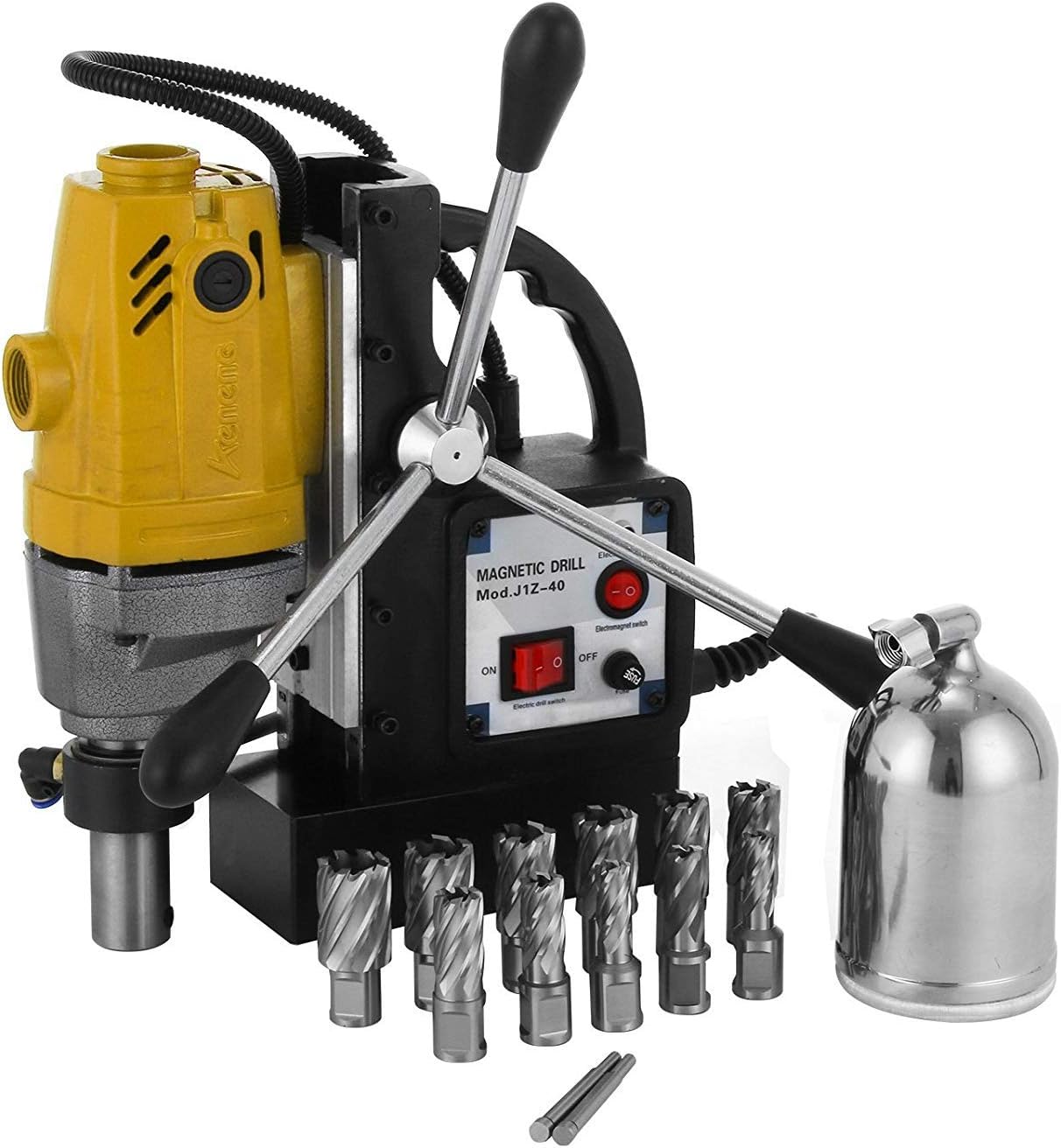 Trapano Magnetico Moh BRM35 980W - Perforatore Per Acciaio E Costruzioni Navali