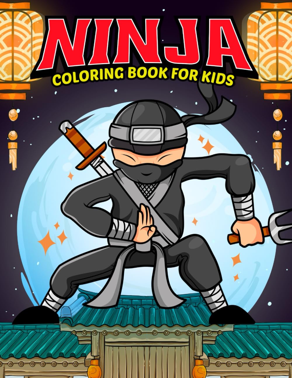 Ninja Coloring Book for Kid: Boy coloring books