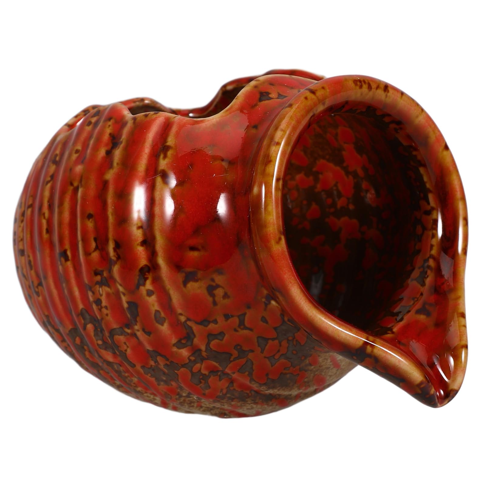 SUPVOX Fuente Decorativa De Cerámica Para Dormitorio, Jardín, Piscina, Elegante Rociador De Circulación De Agua Para Espacios Al Aire Libre Tranquilos