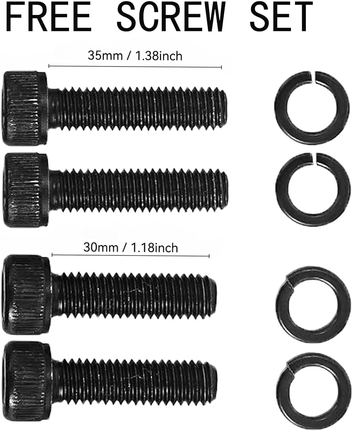 Cr12Mov Rebar Cutter Blade with Screws, 6 blades, including 12 hexagon screws, 12 spring washers and a matching hexagon wrench, HRC 58-60 Hardness，for Model RC-32/32A