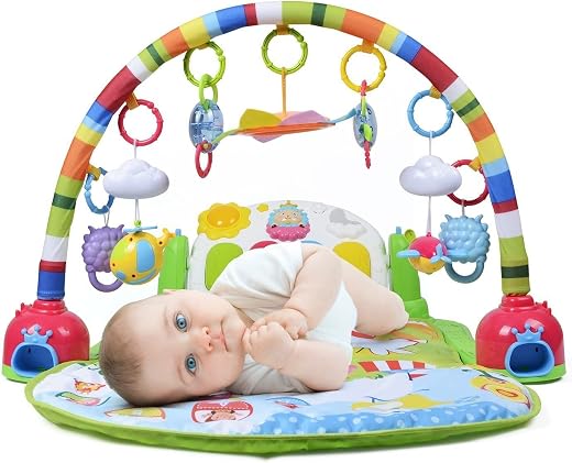 Magicwand® Multi-Function Piano Baby Gym & Fitness Rack【Pack of 1】【Multi-Colored】