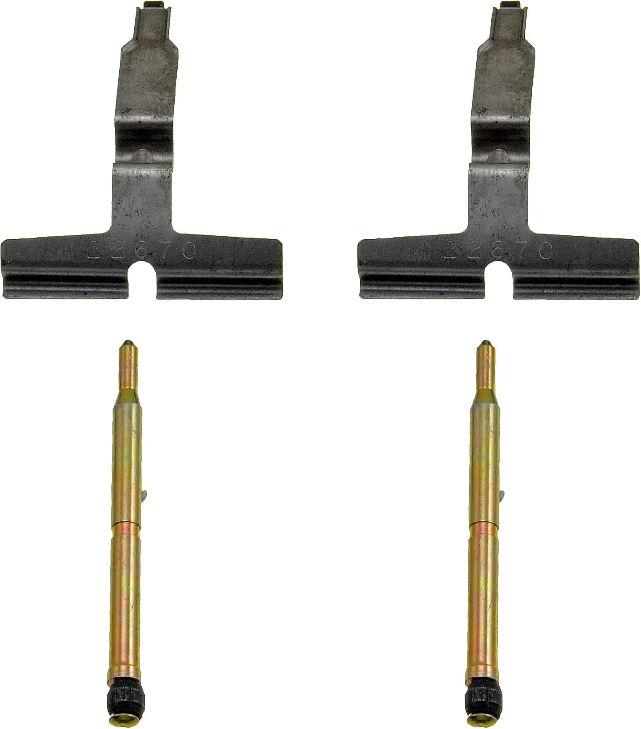 Dorman HW13404 Rear Disc Brake Hardware Kit Compatible with Select Chrysler / Mercedes-Benz Models