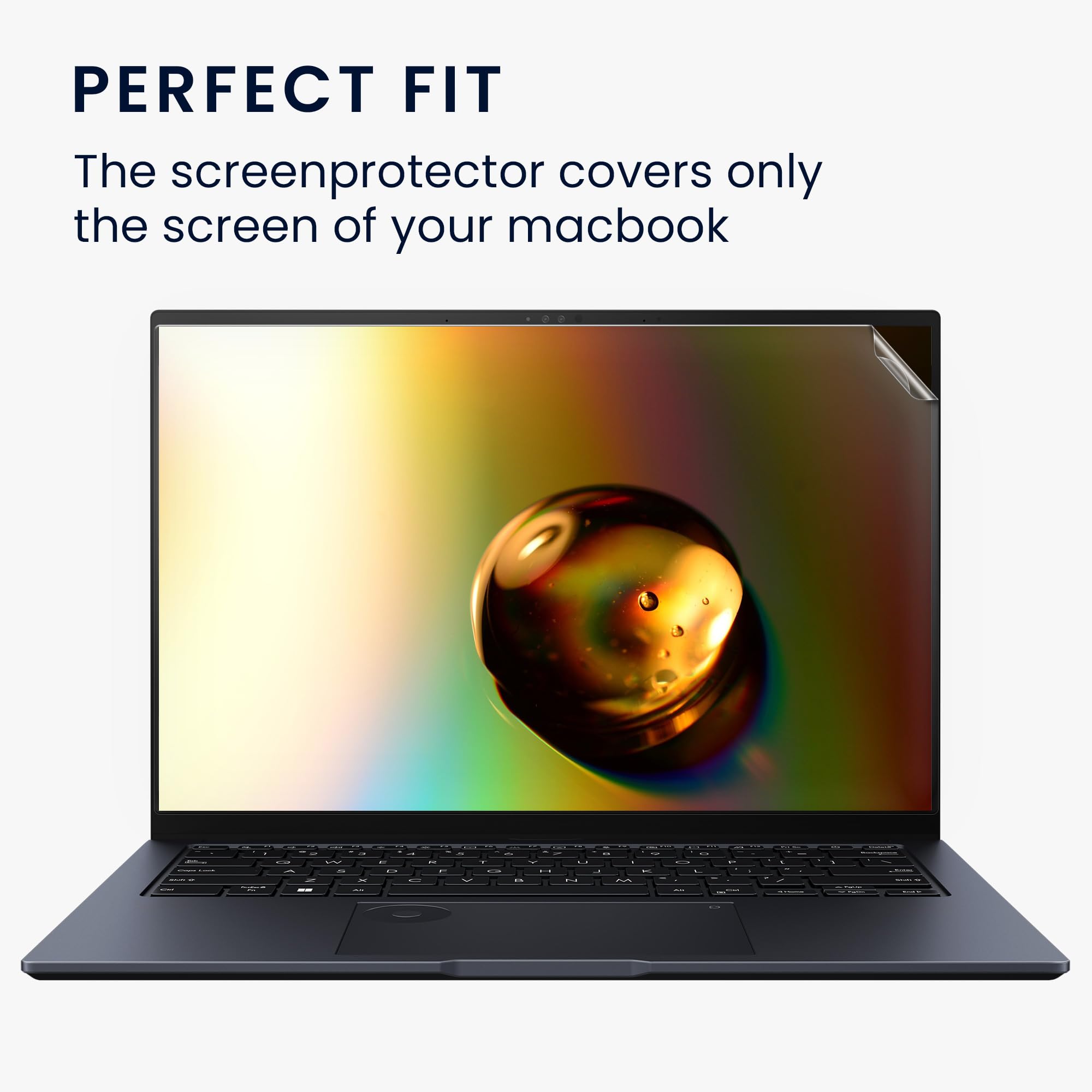 kwmobile Pellicola Protettiva per Display Compatibile con ASUS Zenbook 14 OLED 2024 14" - Pellicola Screen Cover Opaca antiriflesso con Effetto Anti-Impronte