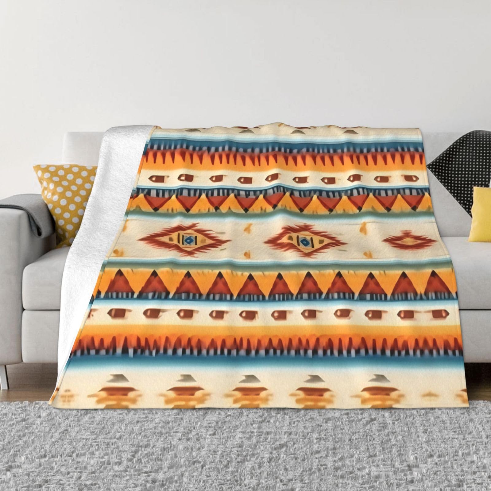 Couverture polaire douce en flanelle indienne haut de gamme pour lit