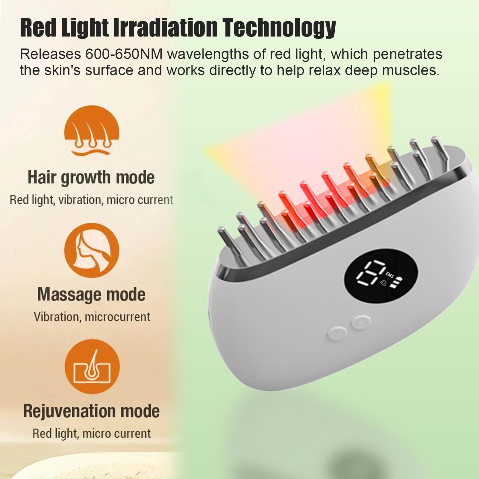 Gua Sha Gesichtsmassagegerät, LED Rotlicht, Violettlicht & Blau Therapie Elektrisch Gua Sha Massagegerät für Körperformung, Meridiane Ausbaggern