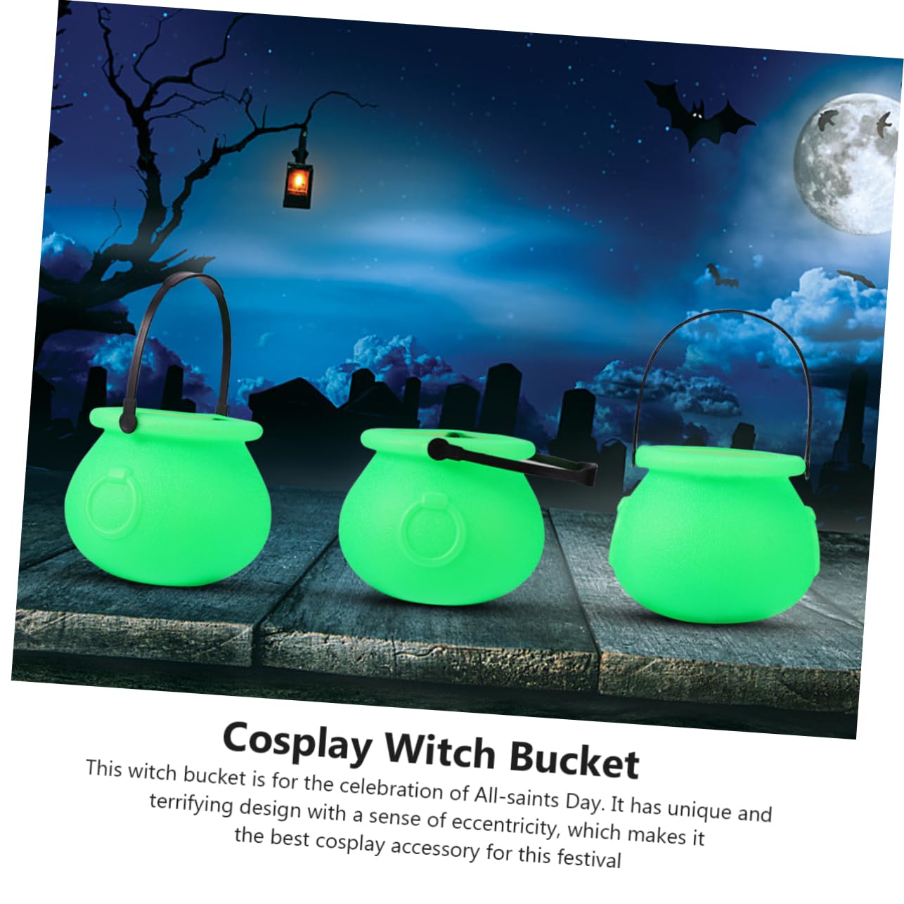 Abaodam 30piezas Accesorios De Disfraz De Halloween Paila De Para Roles y Celebraciones