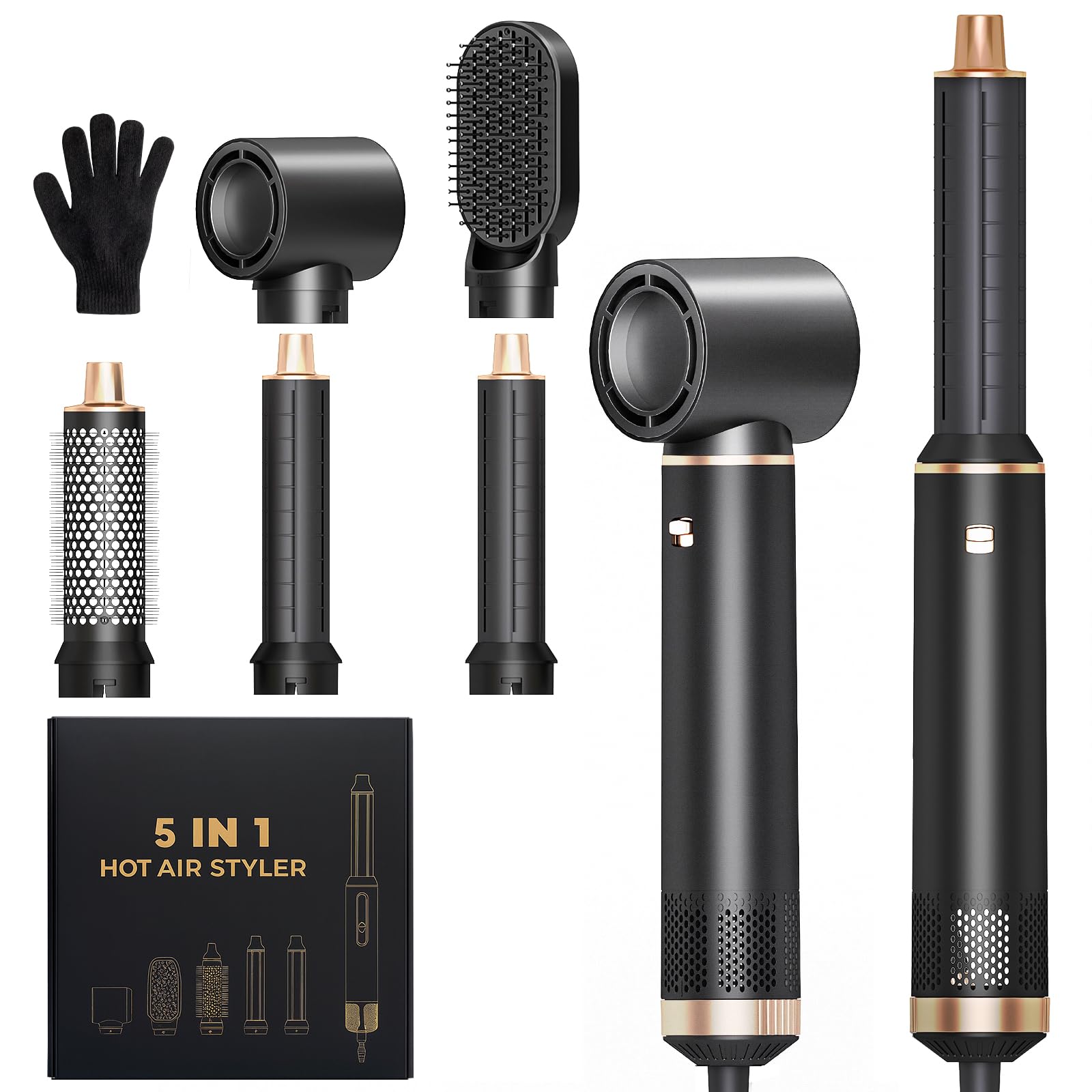 Amazon.com : AVENHO 5 in 1 Hair Styler for Woman，Air Curling Wrap