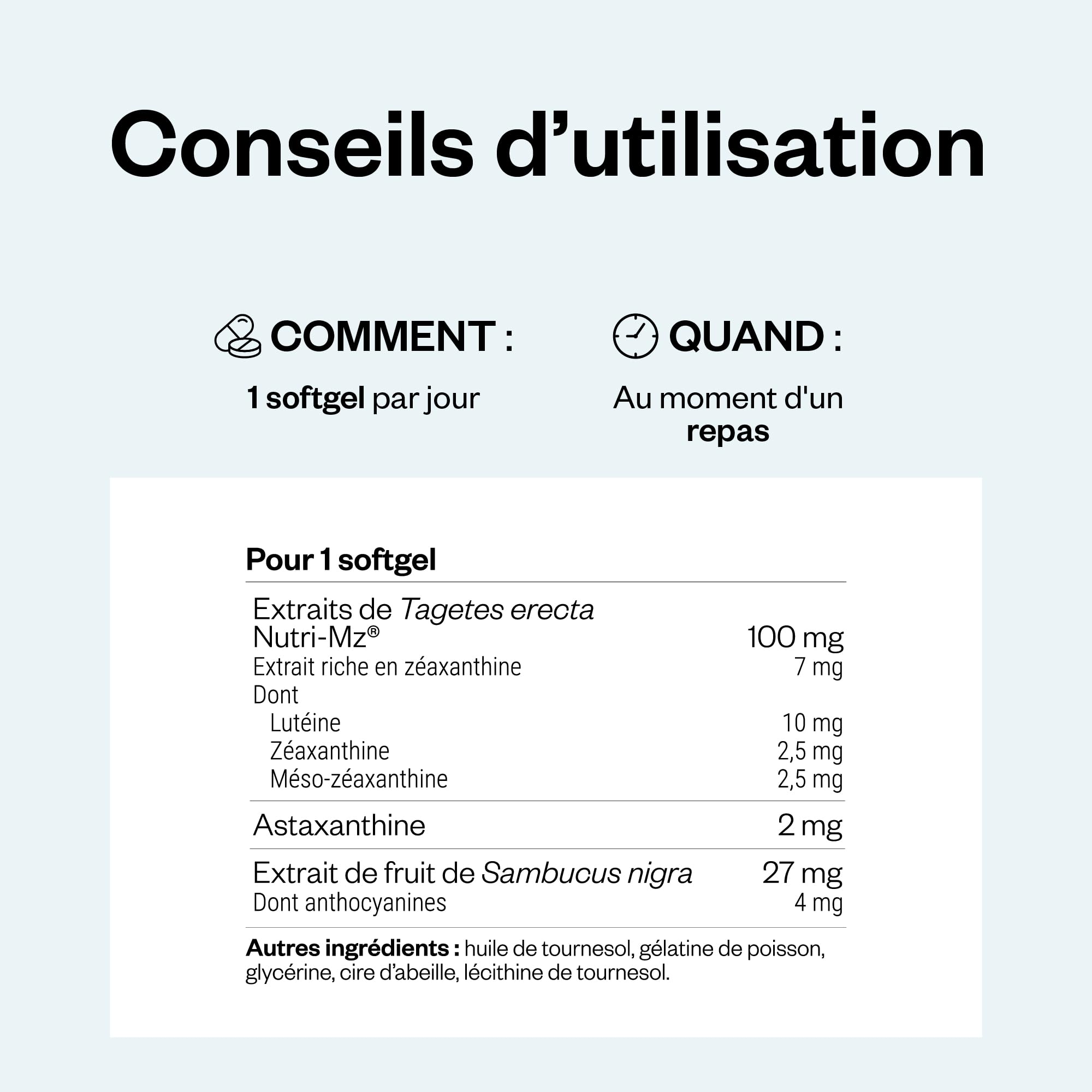 Macula Plus - Complément alimentaire pour la Vision - Soutien de la Macula - Santé Oculaire - Fatigue Oculaire - Lutéine et Zéaxanthine – 60 softgels – SuperSmart