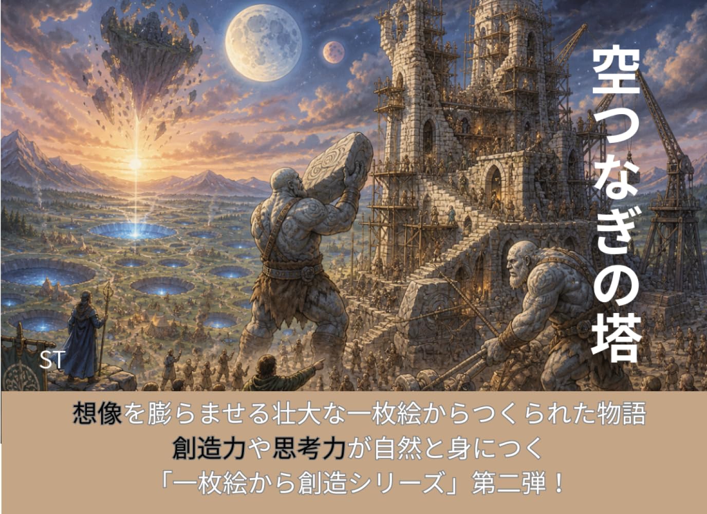 空つなぎの塔: 想像力を育てる一枚絵から創造シリーズ